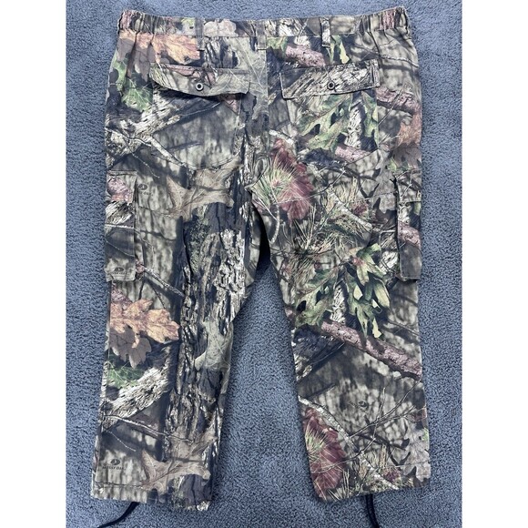 Mossy‎ Oak Pants Mens 3XL Camo Break Up Country Cargo Hunting Stretch Waist - Picture 7 of 9